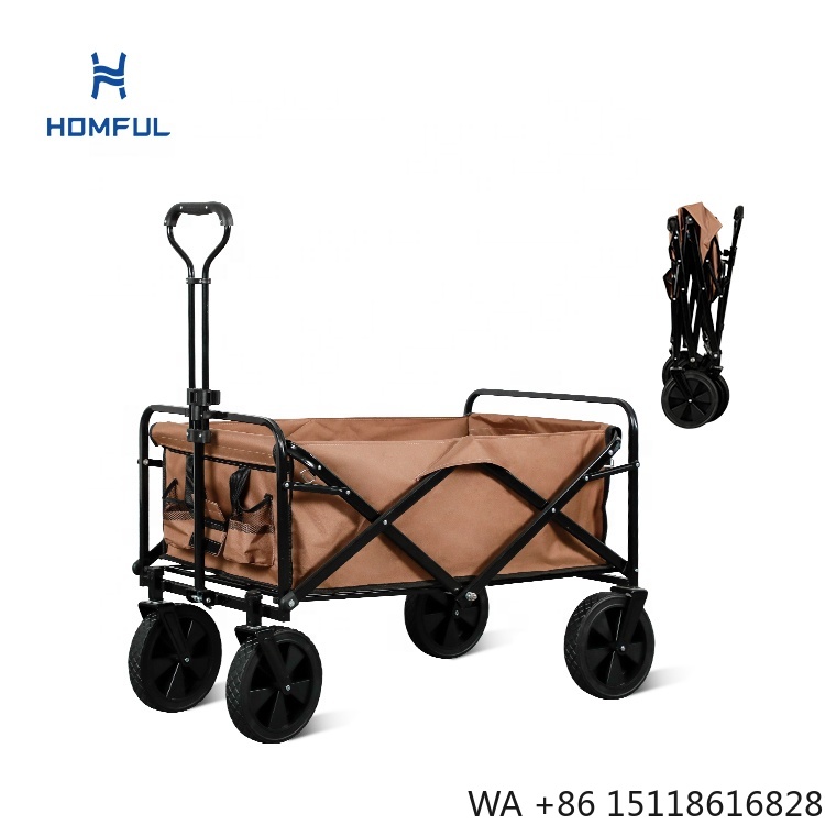 Outdoor Furniture Table - Troli Lipat HOMFUL untuk Memancing, Berkemah,