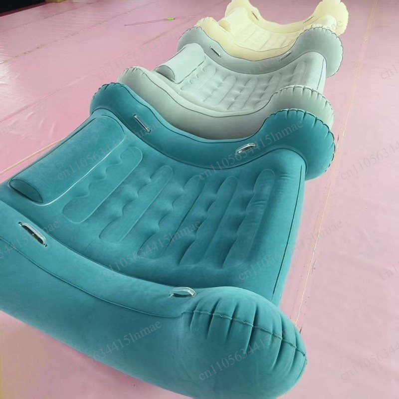 Outdoor Furniture Europe - Sofa Goyang Tiup PVC Berlapis Flock