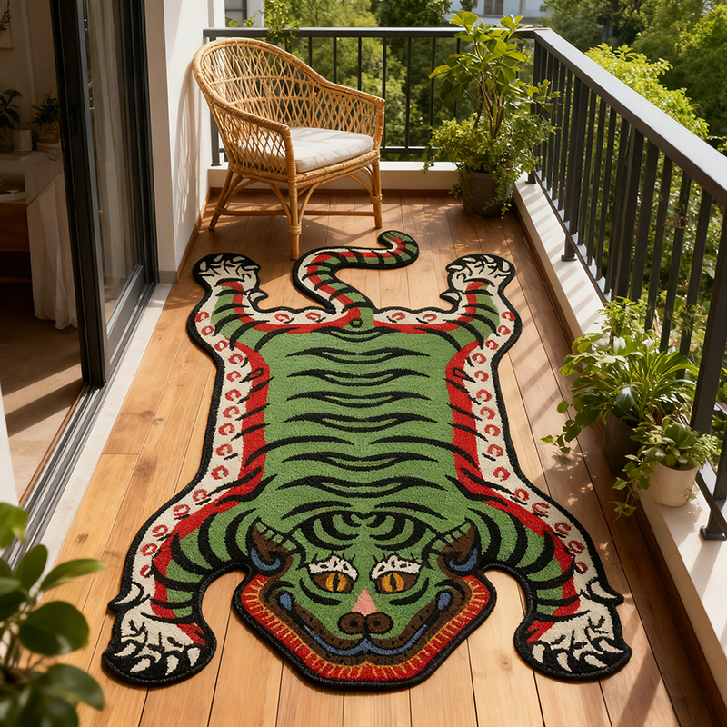 Karpet Pola Harimau VIKAMA Ant - Outdoor Furniture For Cafe ulasan dan harga