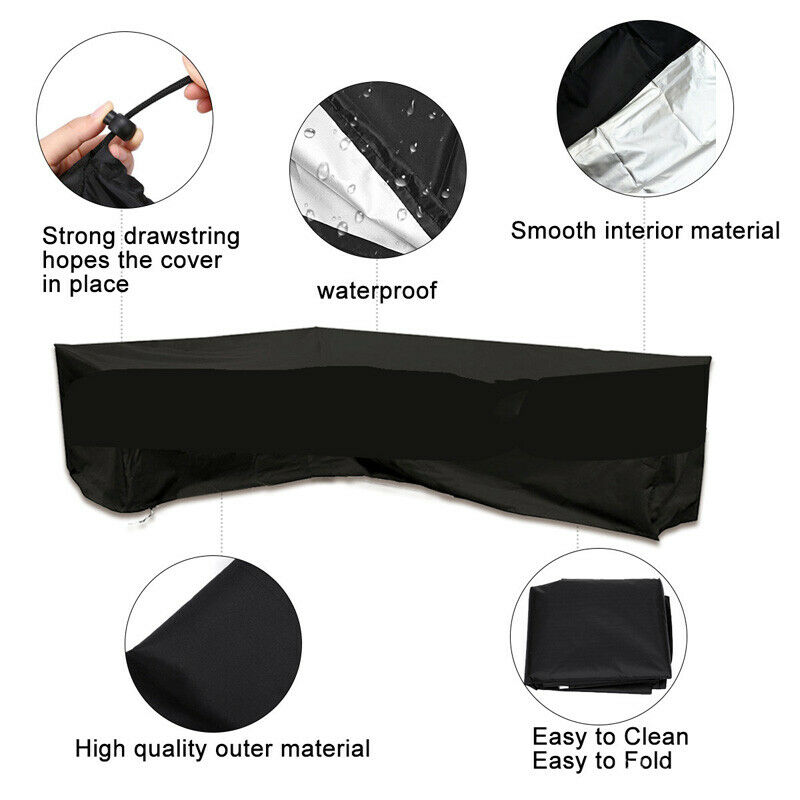 Penutup Tahan Air Furnitur Ben - Outdoor Furniture Black ulasan dan harga
