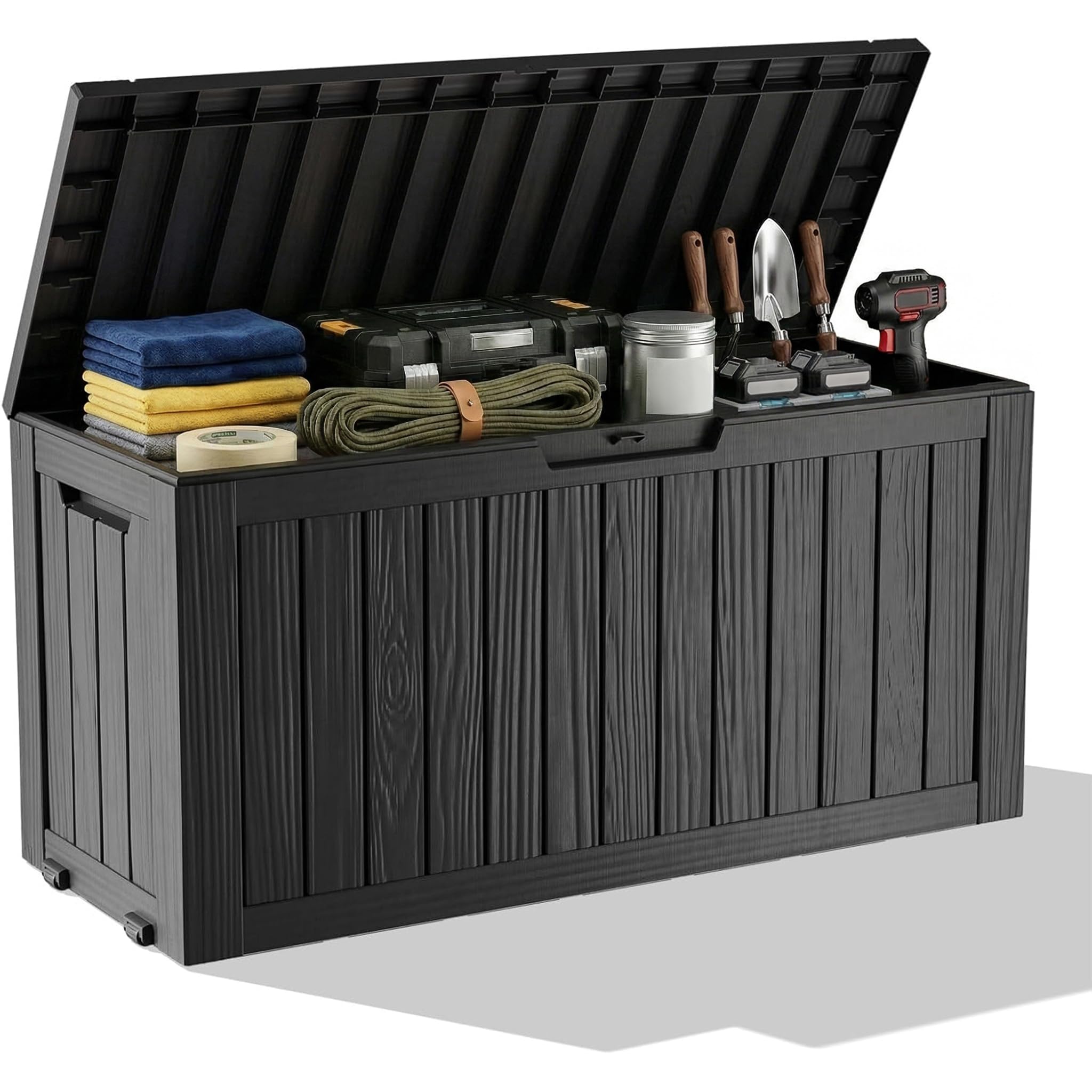 Kotak Penyimpanan Resin Tahan  - Outdoor Furniture Patio ulasan dan harga