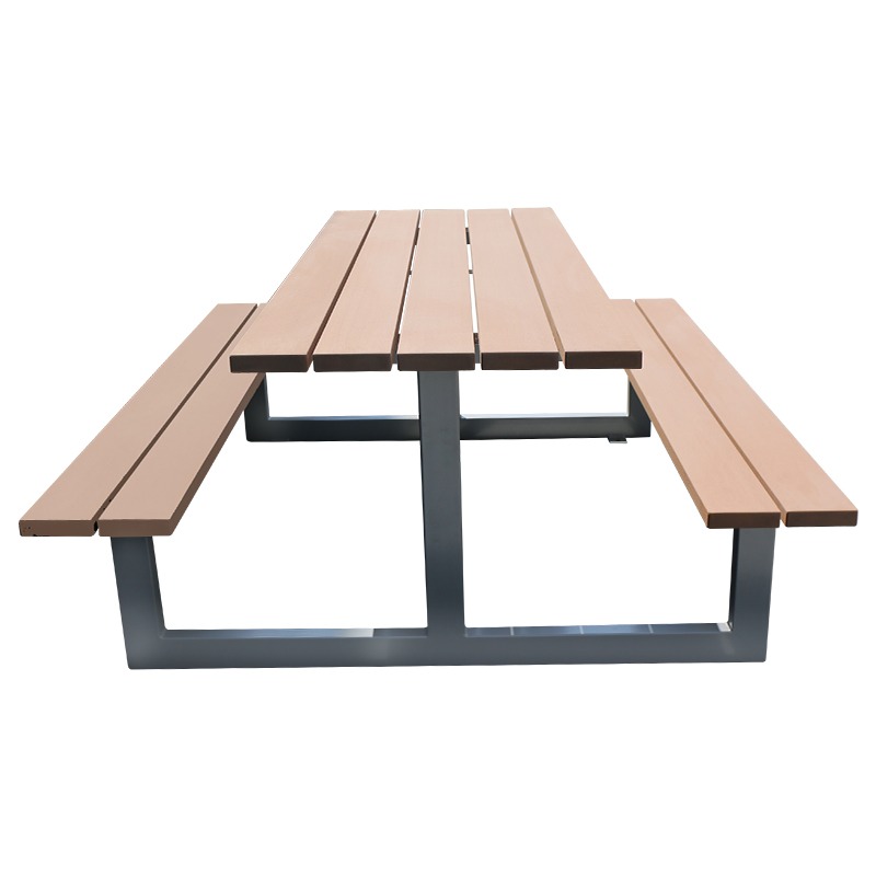 Meja Piknik Komposit Kayu Plas - Outdoor Furniture Shop ulasan dan harga
