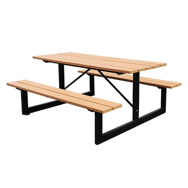 Meja Piknik Komposit Kayu Plas - Outdoor Furniture Shop ulasan dan harga