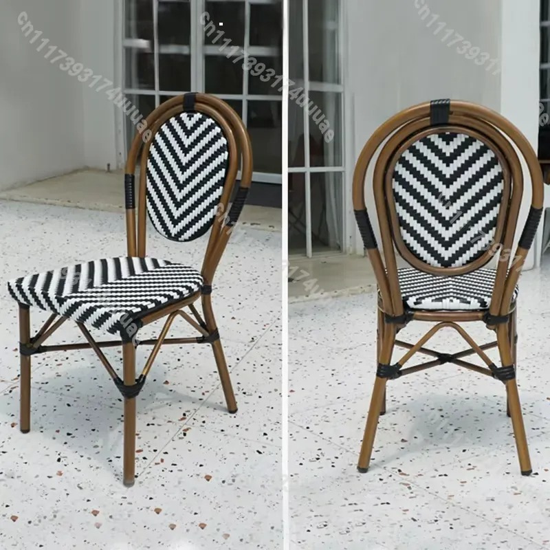 Kursi Rotan yang Dapat Ditumpu - Outdoor Furniture For Cafe ulasan dan harga