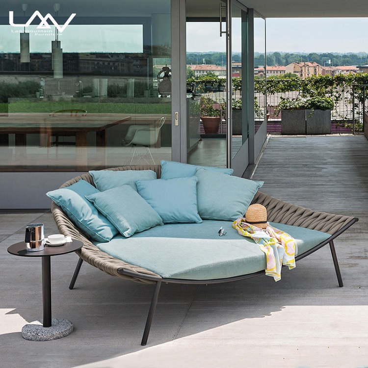 Furnitur tempat tidur siang an - Outdoor Daybed Sofa ulasan dan harga