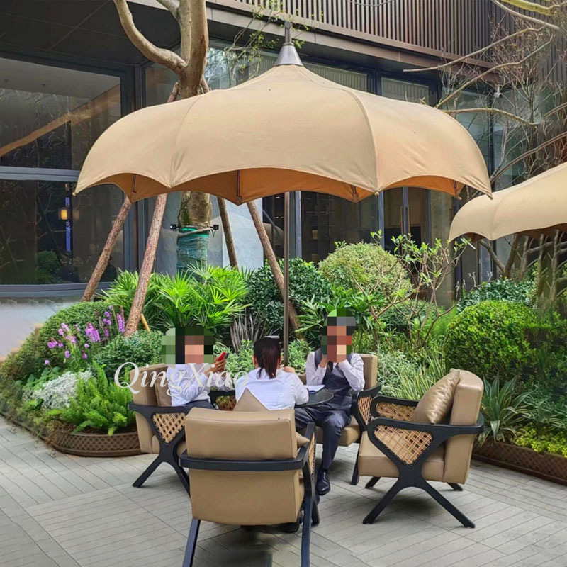 Payung Cantilever Lengkung Tah - Outdoor Furniture For Cafe ulasan dan harga