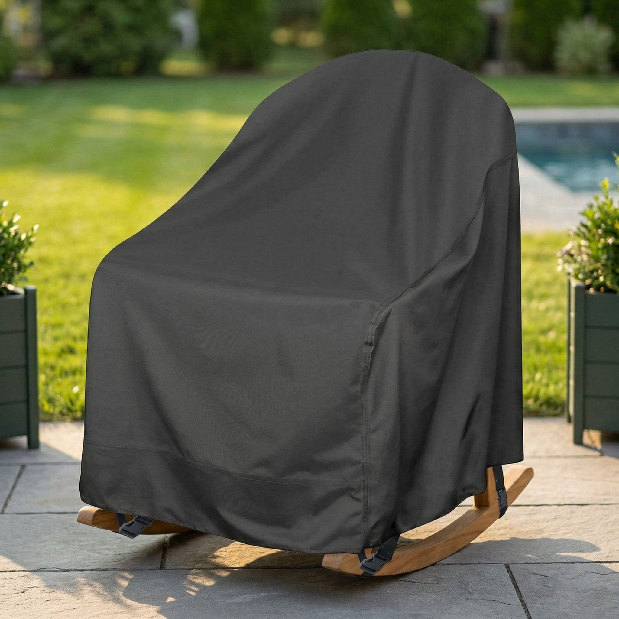 Sarung Kursi Goyang Luar Ruang - Outdoor Furniture Covers Waterproof ulasan dan harga