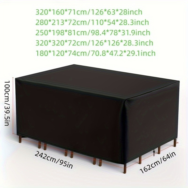 Set Penutup Furnitur Teras Lua - Outdoor Furniture Patio ulasan dan harga