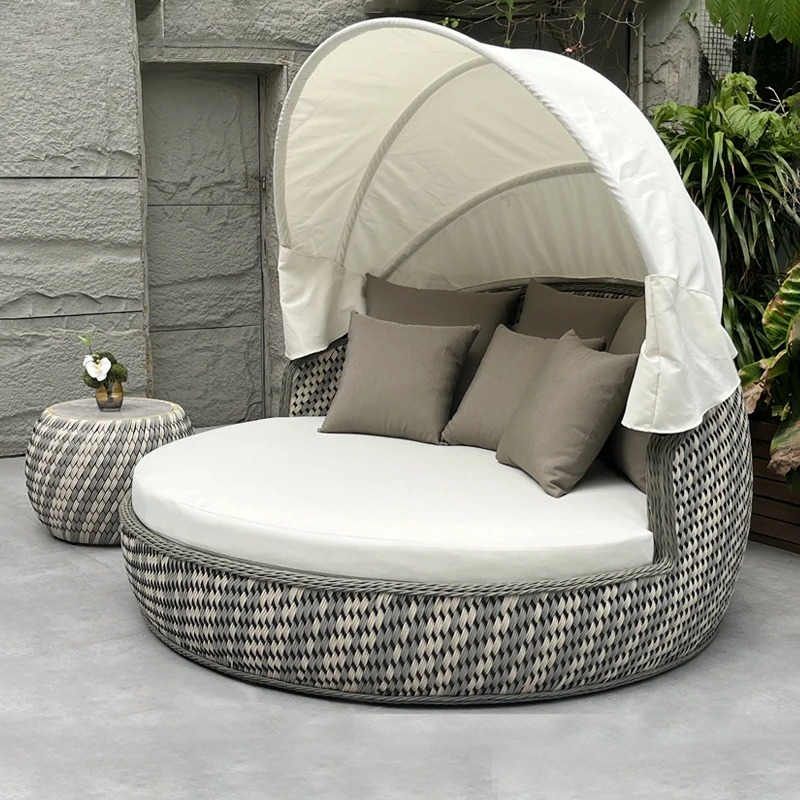 Daybed, Anti-UV Anti Karat Bul - Outdoor Furniture For Pool ulasan dan harga