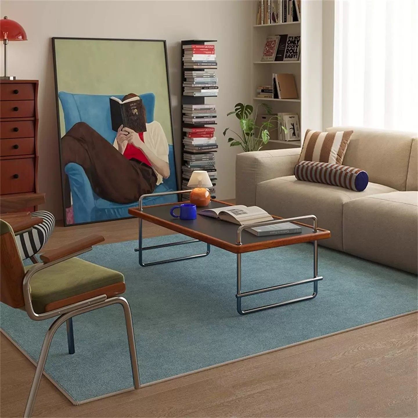 Karpet Meja Kopi Ruang Tamu Ga - Outdoor Furniture For Cafe ulasan dan harga