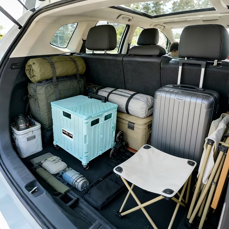 Troli Belanja Portabel, Geroba - Outdoor Furniture Shop ulasan dan harga