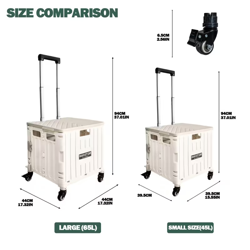 Troli Belanja Portabel, Geroba - Outdoor Furniture Shop ulasan dan harga