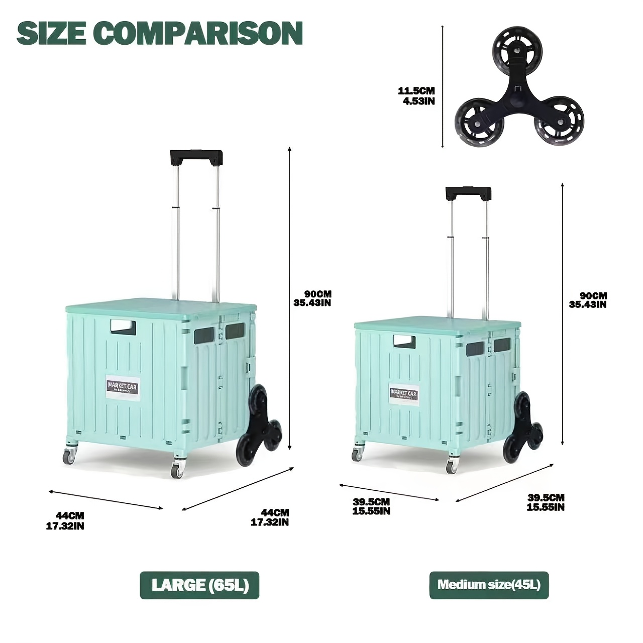 Troli Belanja Portabel, Geroba - Outdoor Furniture Shop ulasan dan harga
