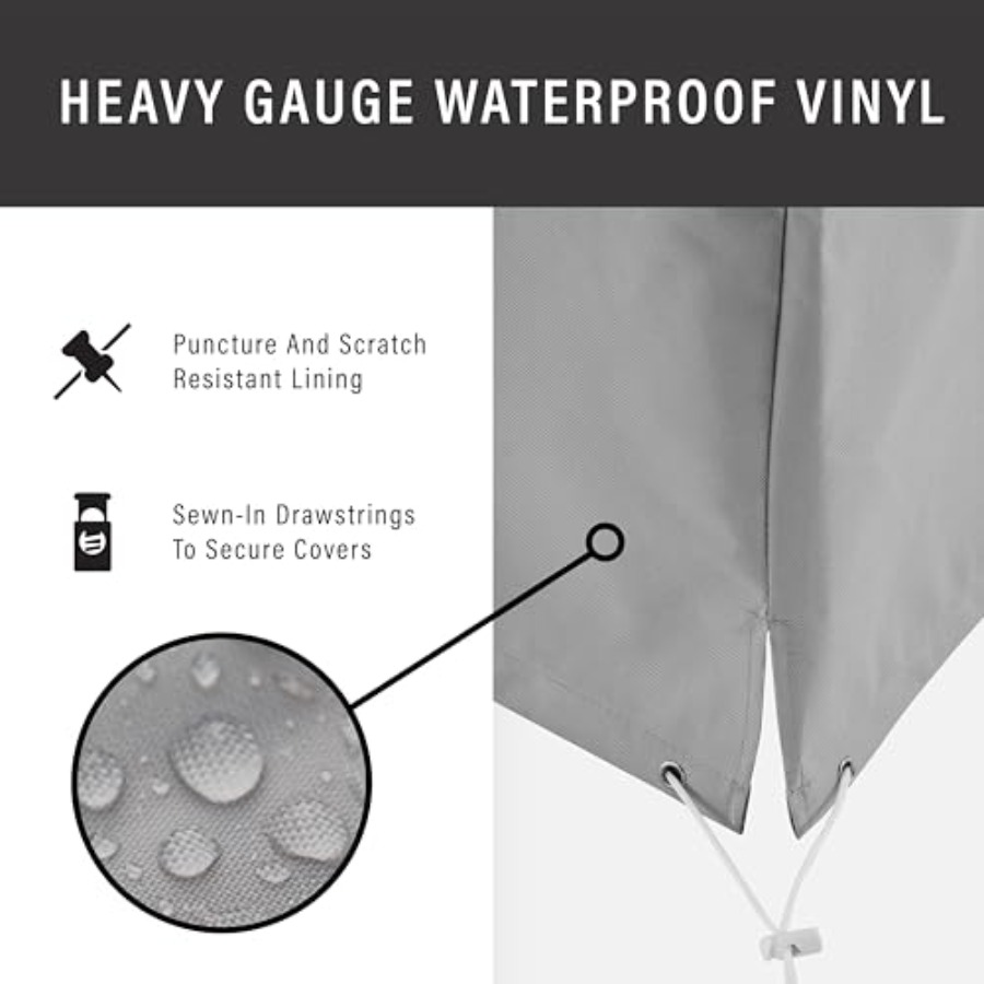 Penutup Furnitur Teras, Set Pe - Outdoor Furniture Covers Waterproof ulasan dan harga
