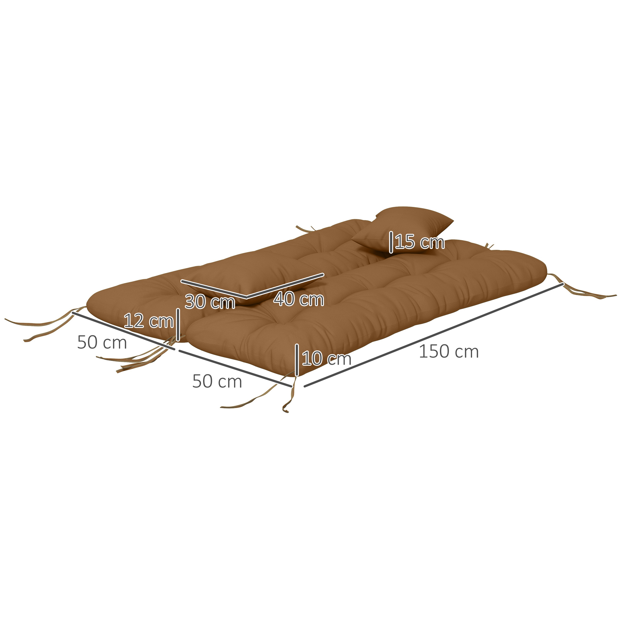 Bantal & Sarung Bantal Bangku  - Outdoor Furniture Replacement Fabric ulasan dan harga