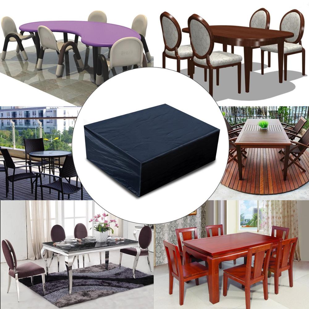 Penutup meja luar ruangan tera - Outdoor Furniture Black ulasan dan harga