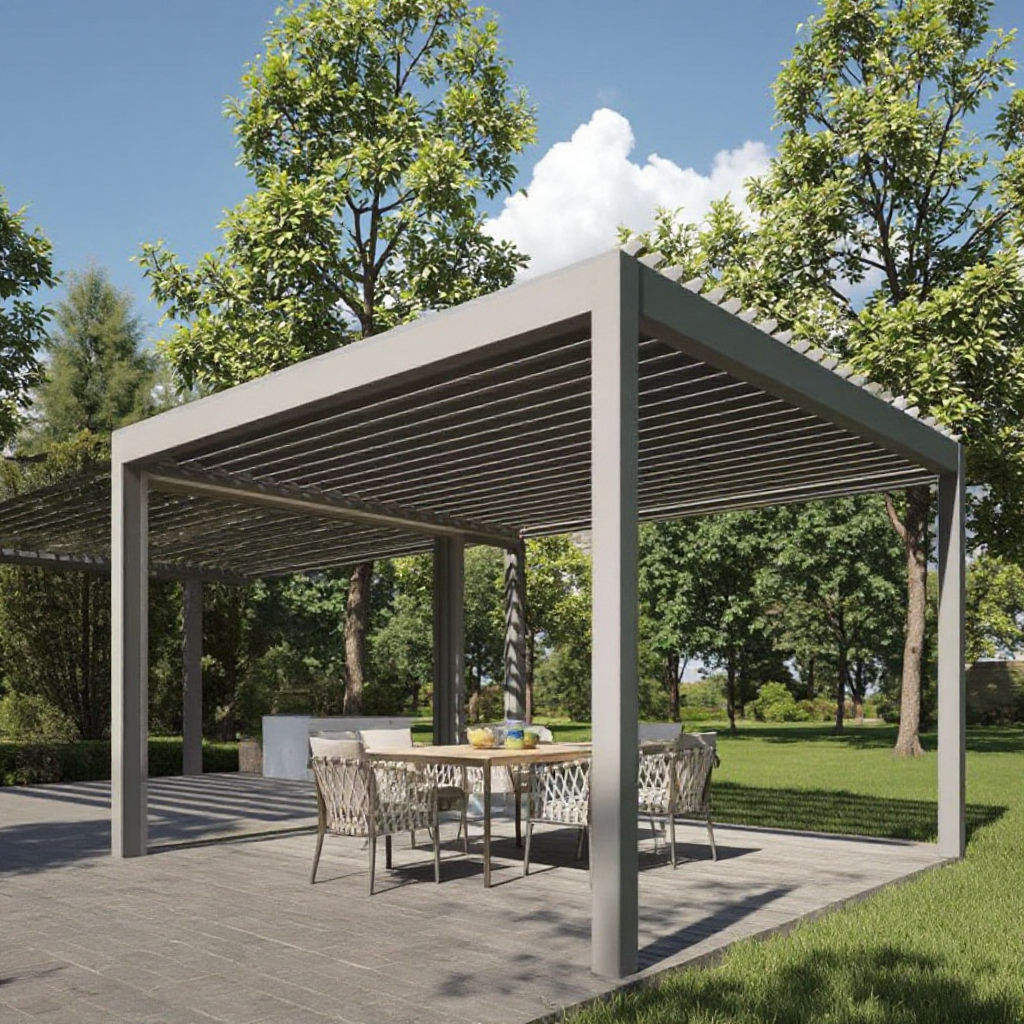 Gazebo Villa Fashion Anti Kara - Outdoor Furniture For Pool ulasan dan harga