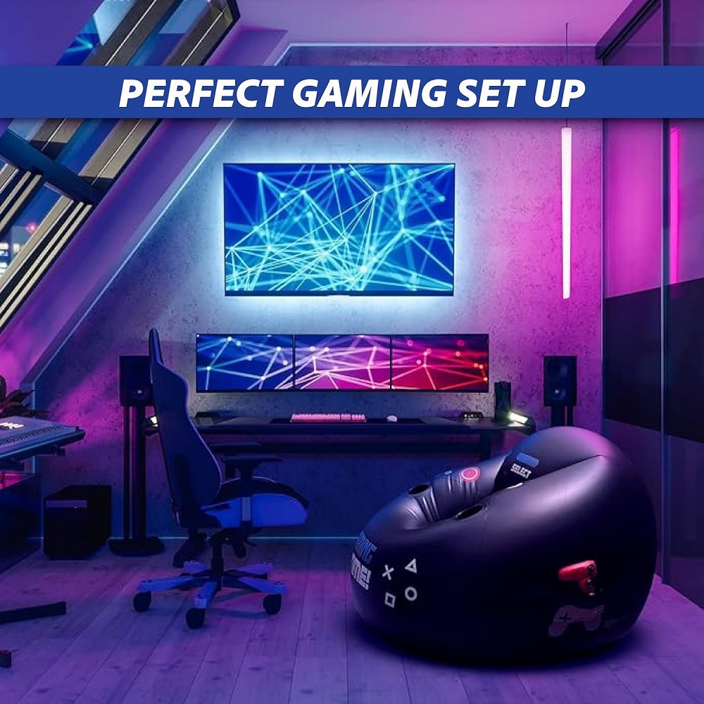 Kursi Gaming Esports Kreatif D - Outdoor Furniture Black ulasan dan harga